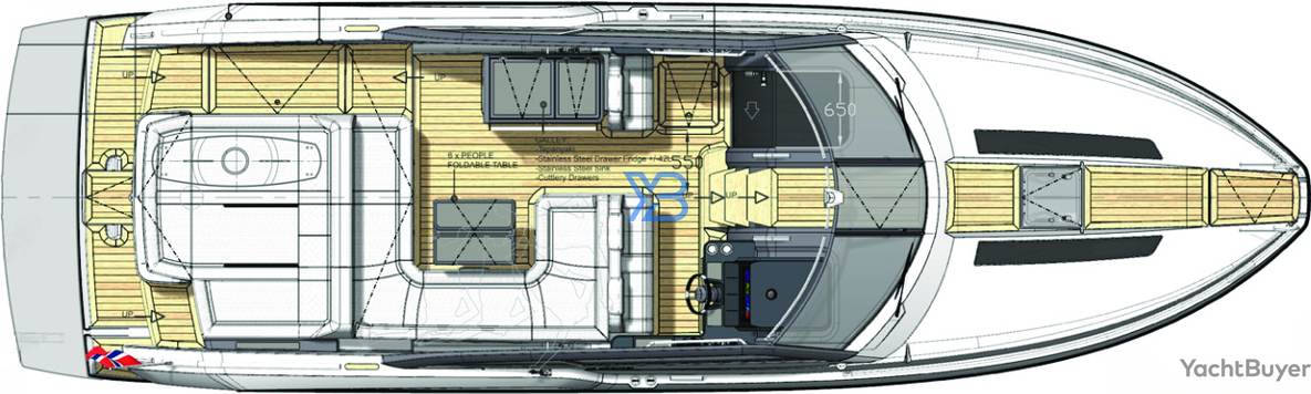 Main Deck Windy 37 Shamal