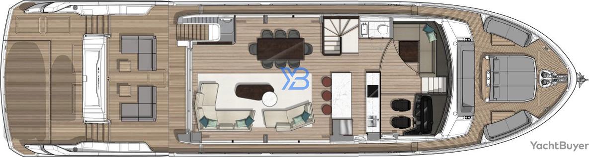 Main Deck Sunseeker 90 Ocean