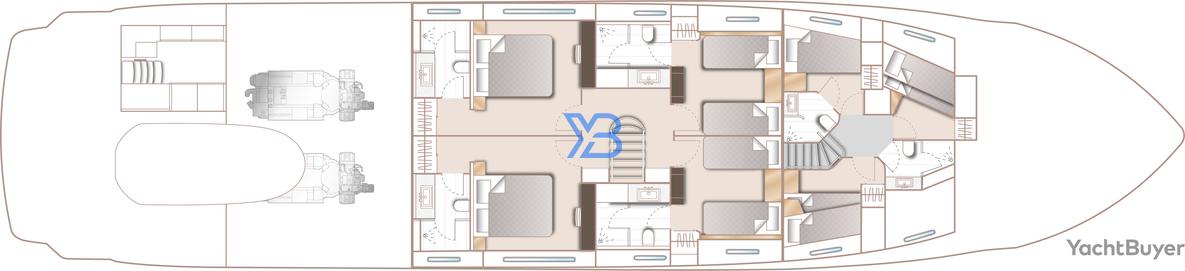 Lower Deck Princess 30M