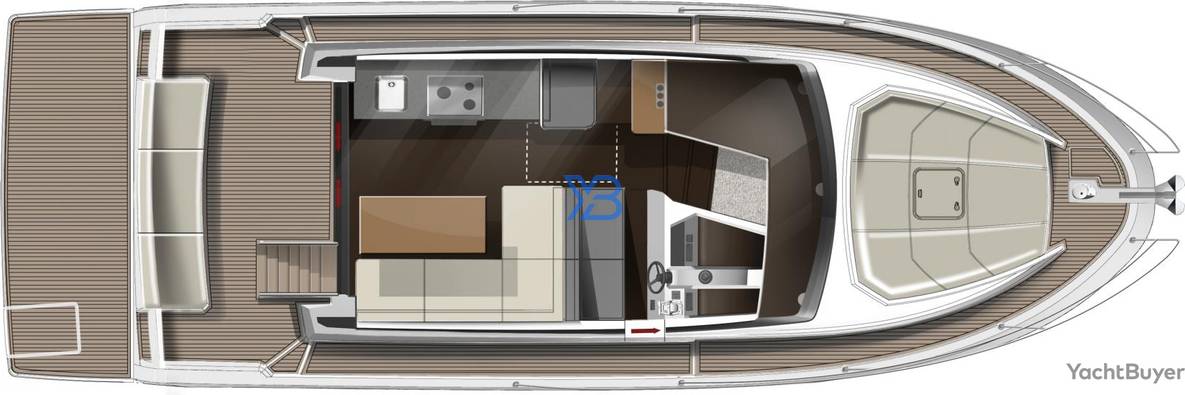 Main Deck Jeanneau Velasco 37F