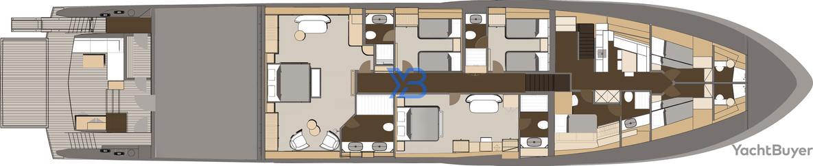 Lower Deck Numarine 37 XP