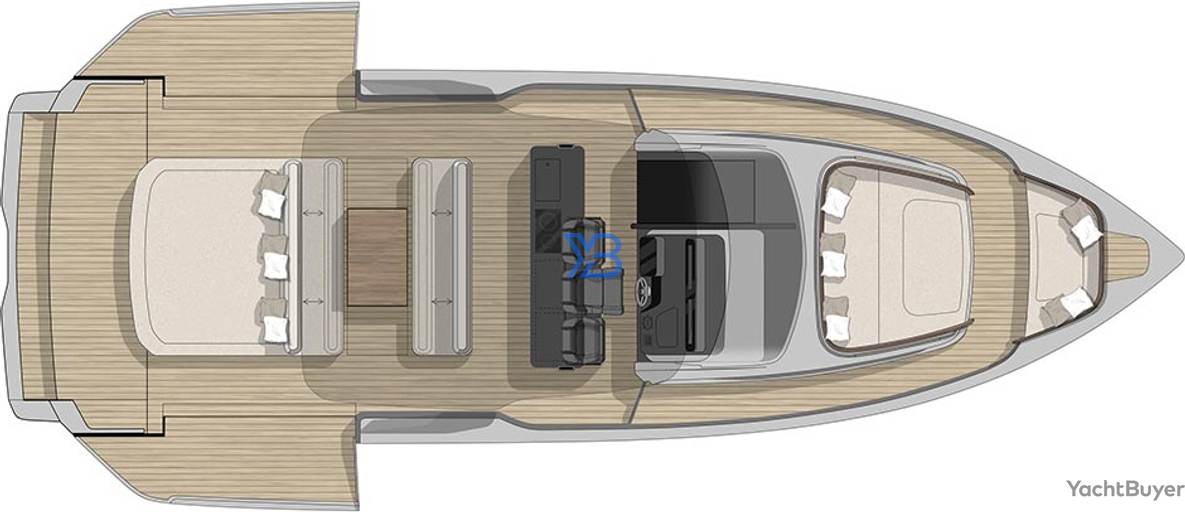 Main Deck Cranchi A46 Luxury Tender