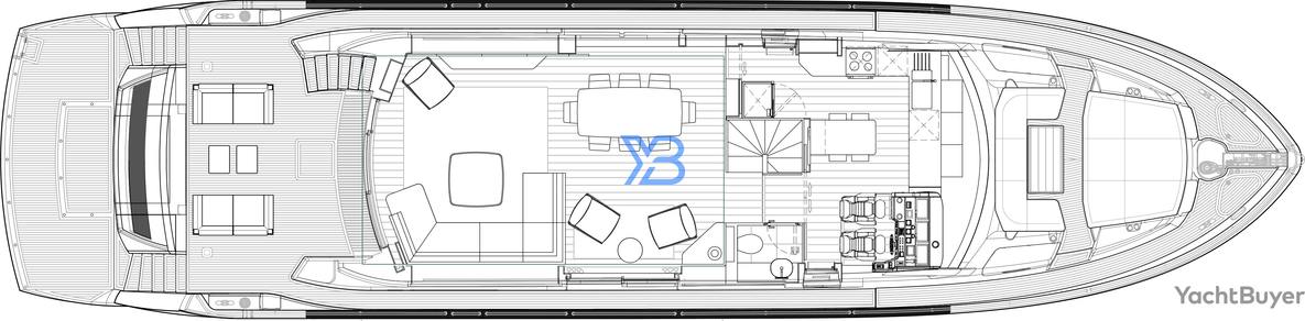 Main Deck Sunseeker 88 Yacht