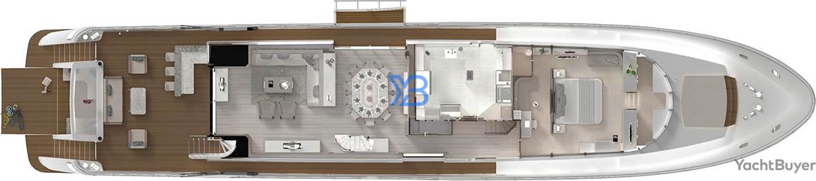 Main Deck Ocean Alexander 37L