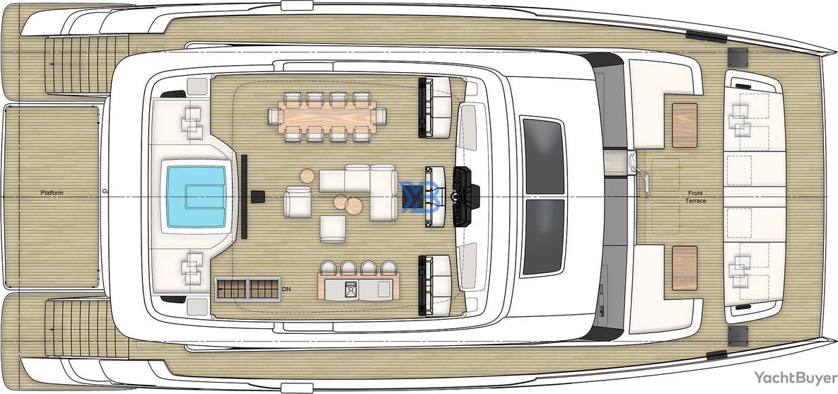 Flybridge Sunreef 100 Sunreef Power