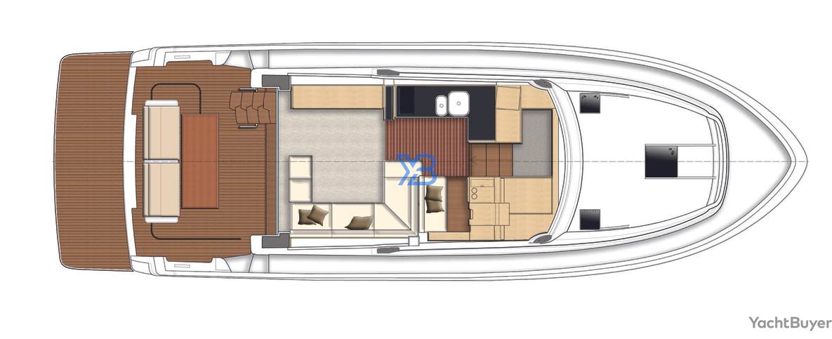 Main Deck Bavaria Virtess 420 Fly