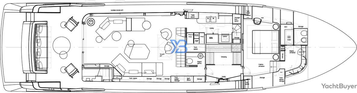 Main Deck Sanlorenzo SD90