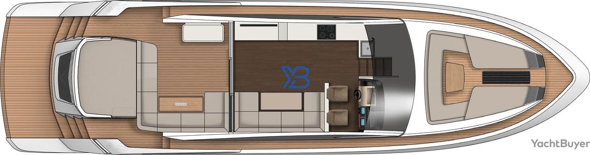 Main Deck Fairline Targa 65 GTO