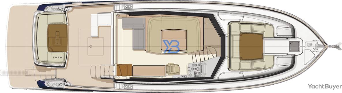 Main Deck Azimut Magellano 53