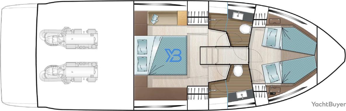 Lower Deck Sealine F430