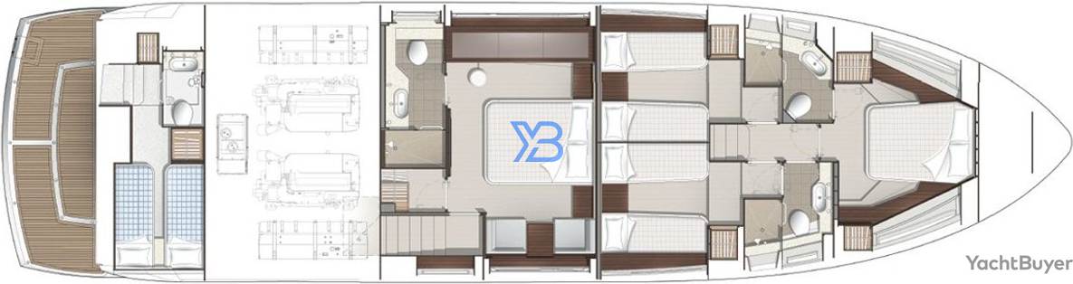 Lower Deck Sunseeker Manhattan 66