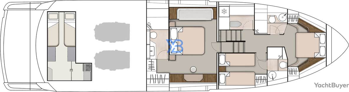 Lower Deck Fairline Squadron 68