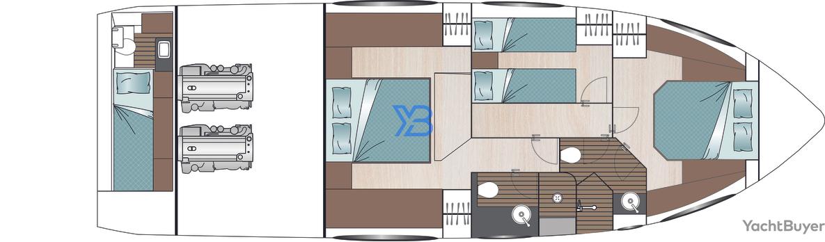 Lower Deck Sealine C530