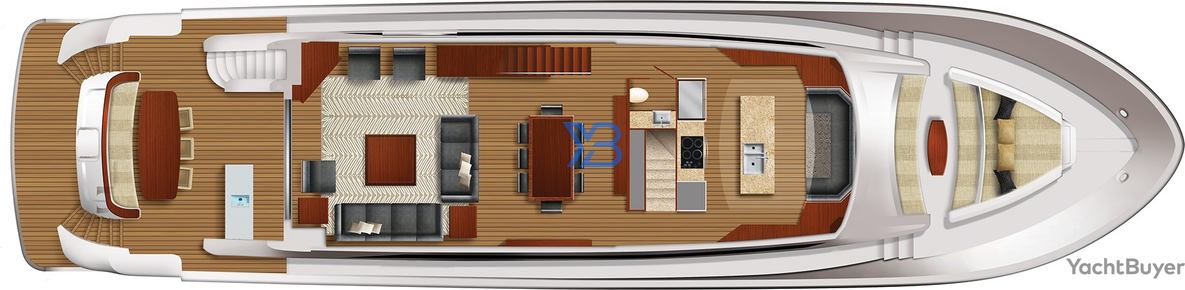 Main Deck Hatteras M90 Panacera