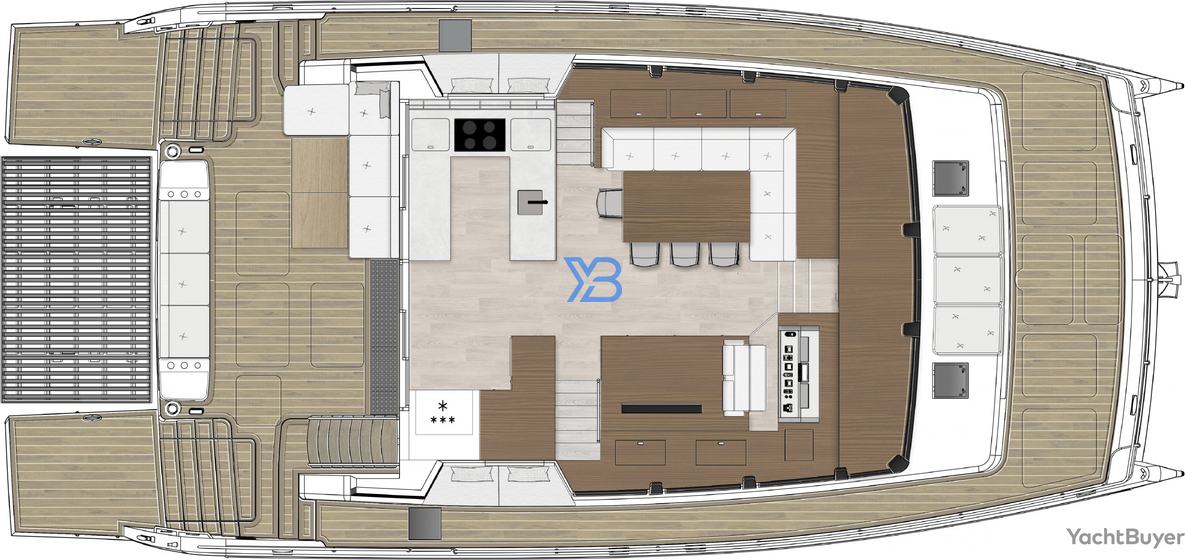 Main Deck Silent Yachts Silent 62 Flybridge