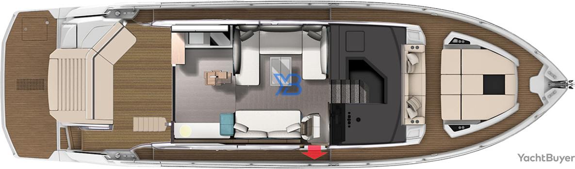 Main Deck Cranchi E52F Evoluzione