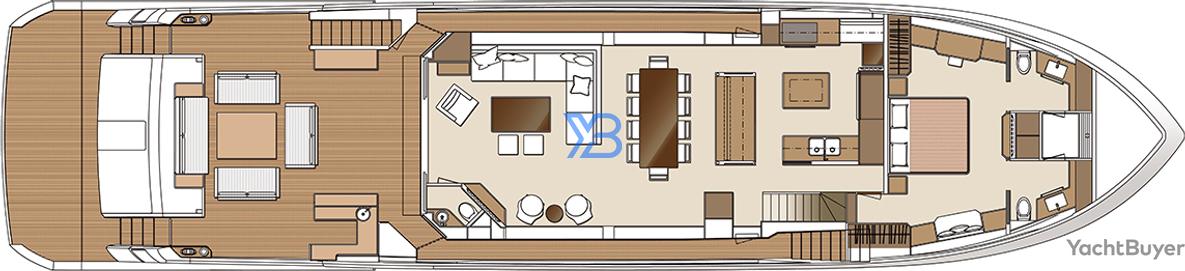 Main Deck Horizon FD100 Tri-deck