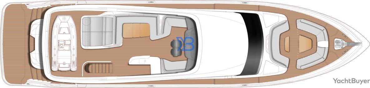 Flybridge Princess Y80