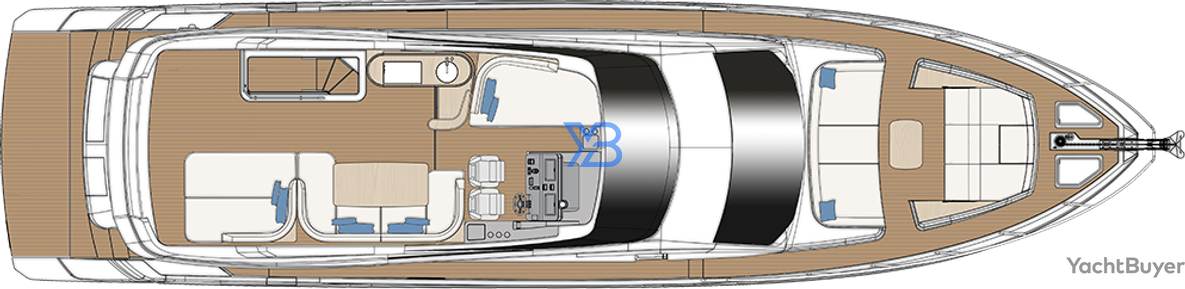 Flybridge Azimut Fly 68