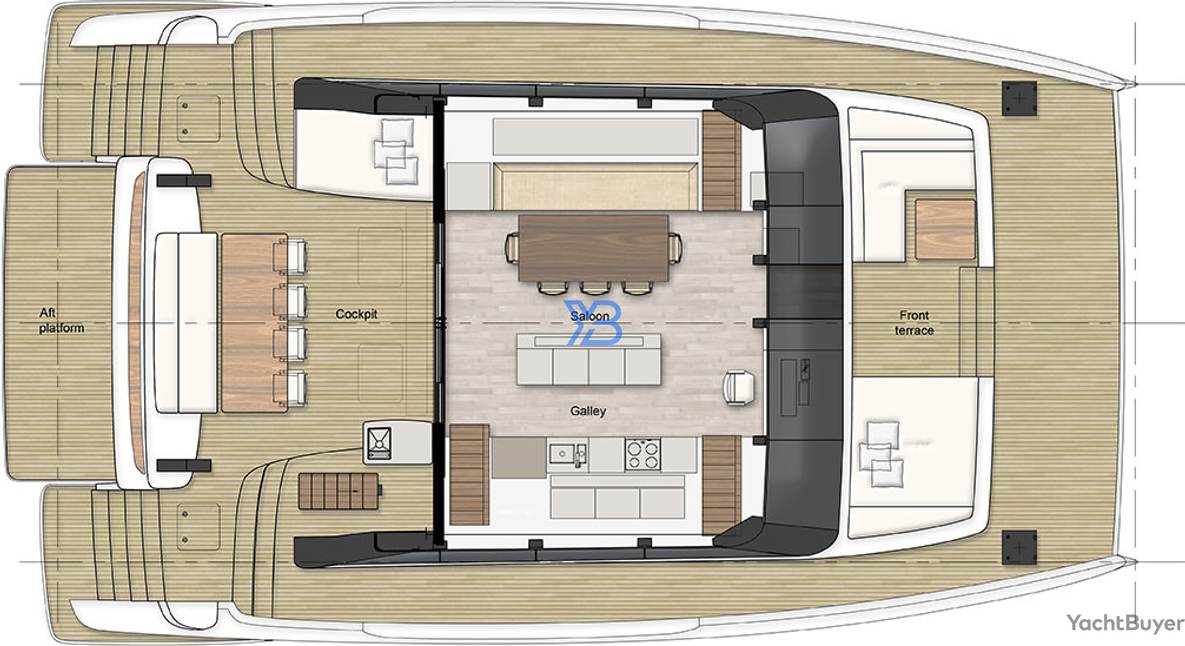 Main Deck Sunreef 60 Sunreef Power