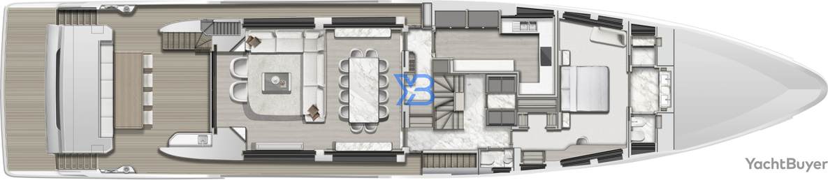Main Deck Gulf Craft Majesty 120