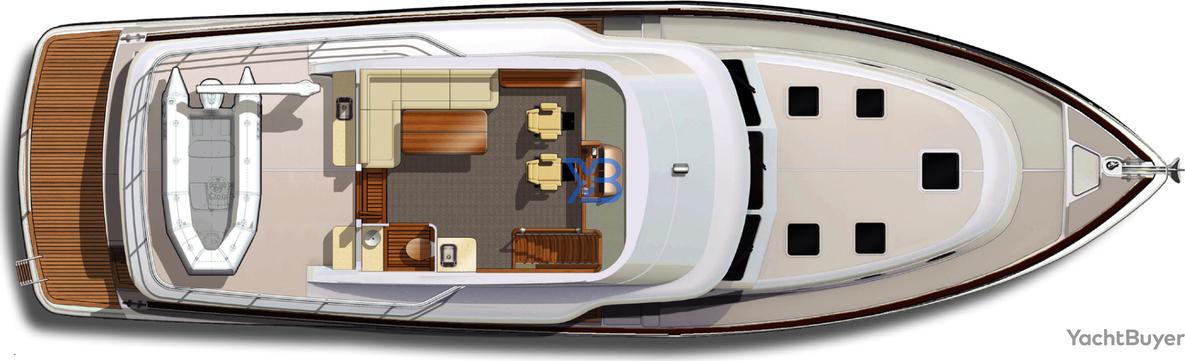 Flybridge Grand Banks GB60 Skylounge