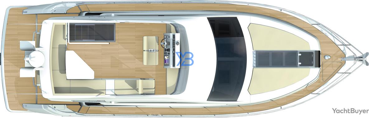 Flybridge Fairline Squadron 42