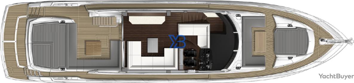 Main Deck Sunseeker 74 Sport Yacht