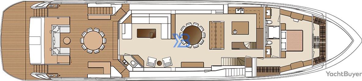 Main Deck Horizon FD110 Tri-deck