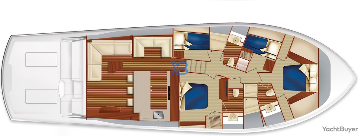 Lower Deck Hatteras GT65 Carolina