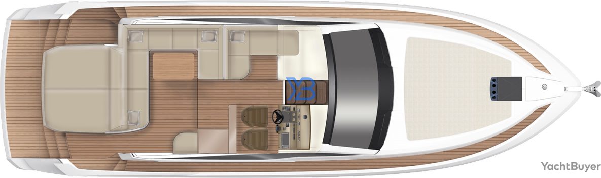 Main Deck Fairline Targa 45 Open