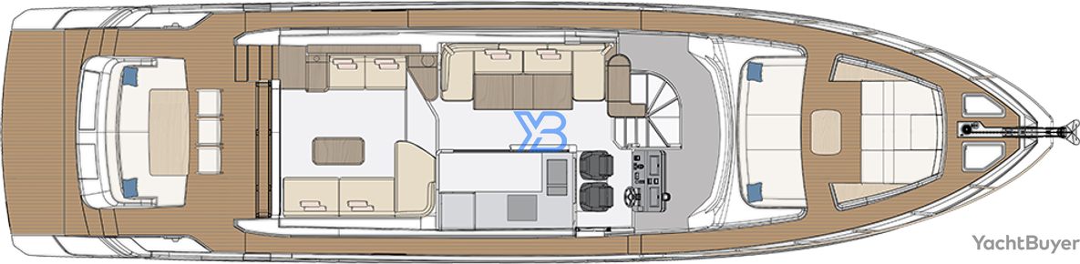 Main Deck Azimut Fly 68