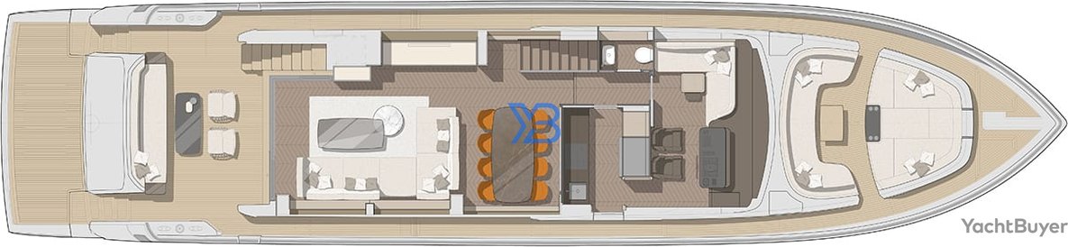 Main Deck Cranchi Settantotto 78