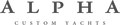 Alpha Custom Yachts logo