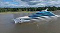 Watch: Lürssen’s 134m Deep Blue Begins Sea Trials, Captured on Film Leaving Bremen