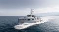 53m Damen Yachting Yacht Support RAFTER Delivered and Departs to Join Owner's Fleet