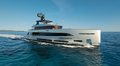 Hull and Superstructure Joined on the Flagship Sirena 42M Superyacht 