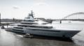 Watch the 111m Oceanco Superyacht Leviathan Begins Sea Trials in the Netherlands