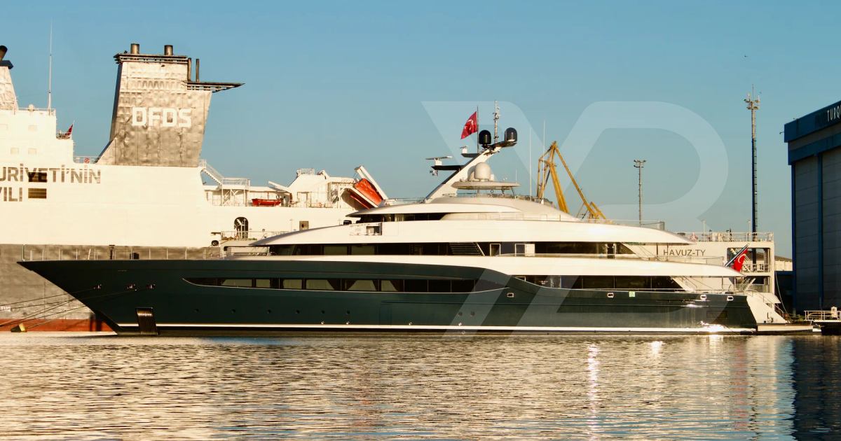Turquoise Yachts Delivers Largest Build Yet 79m Superyacht