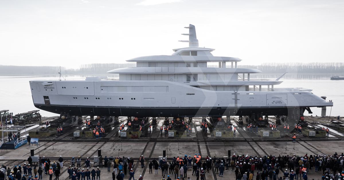 Damen Yachting Launches Latest Amels 80 Superyacht | YachtBuyer