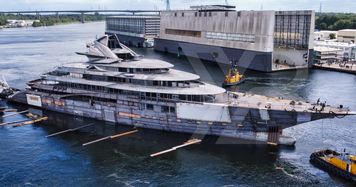 Lürssen’s 125m superyacht Project JAG undergoes technical launch ...