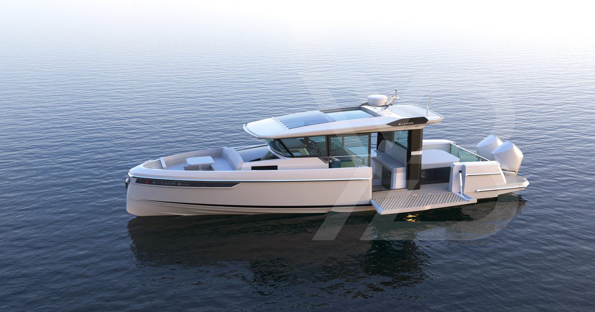 Saxdor 340 GTWA: Saxdor Yachts’ Groundbreaking Walkaround Cruiser ...