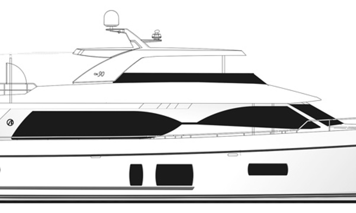 Ocean Alexander 90 Flybridge Mk3