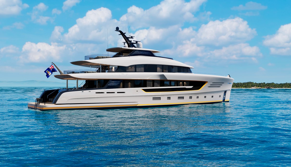 Project Triple X yacht, Alia Yacht