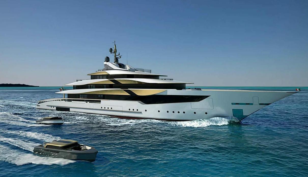 Project Skyfall yacht, Admiral Yachts