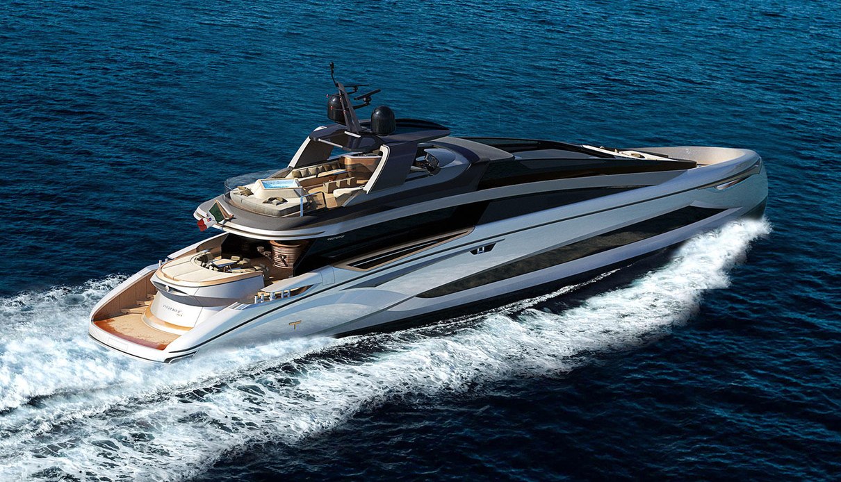 White Pearl yacht, Tecnomar