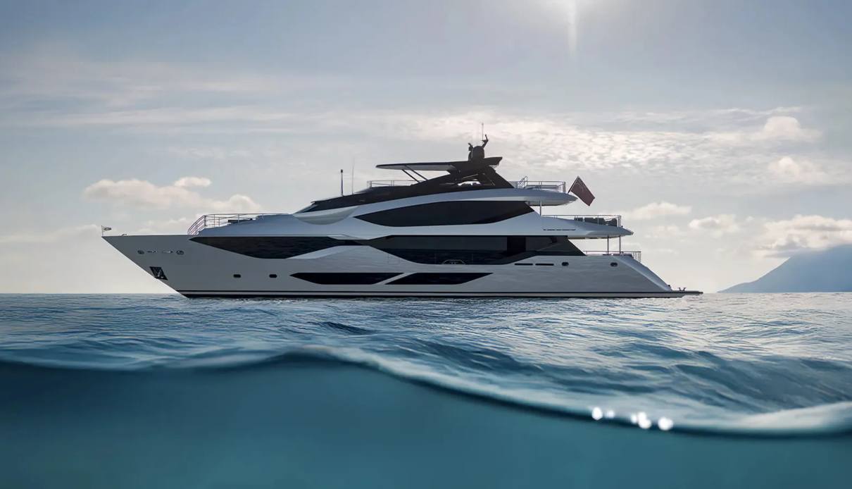134 Superyacht/01 yacht, Sunseeker