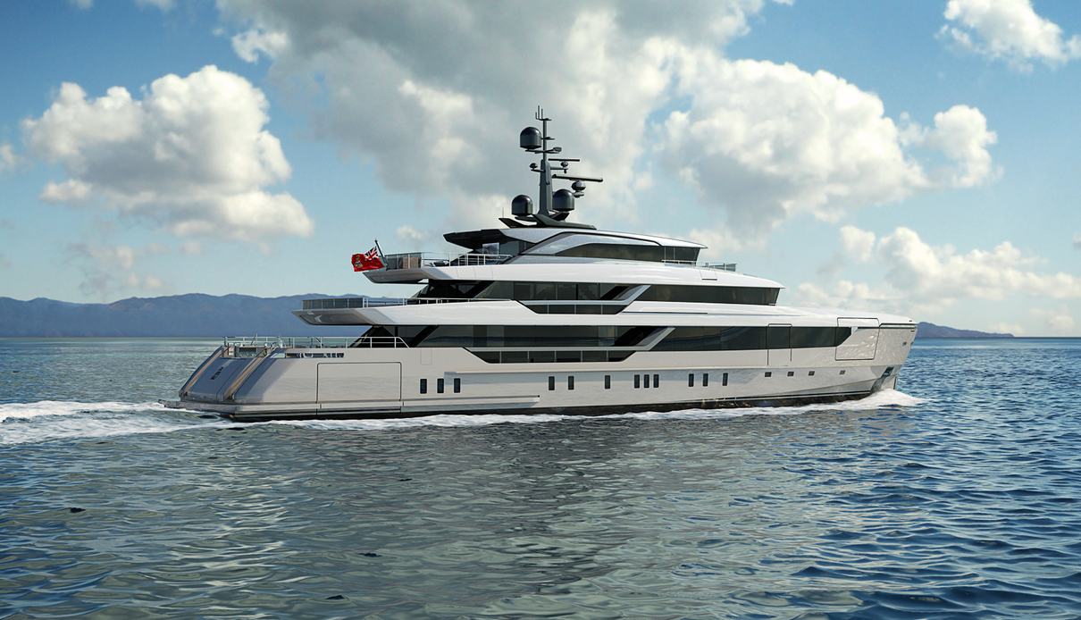 Perla Lunar yacht, Sanlorenzo