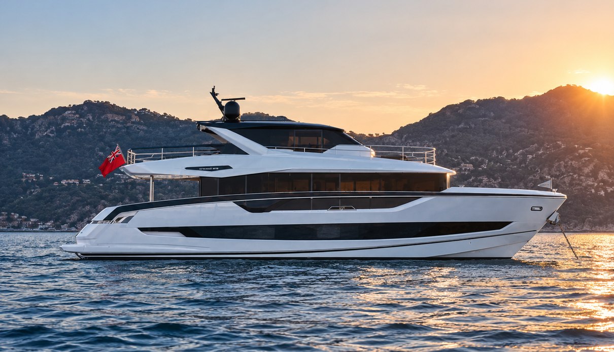 86 Ocean Enclosed / 01 yacht, Sunseeker