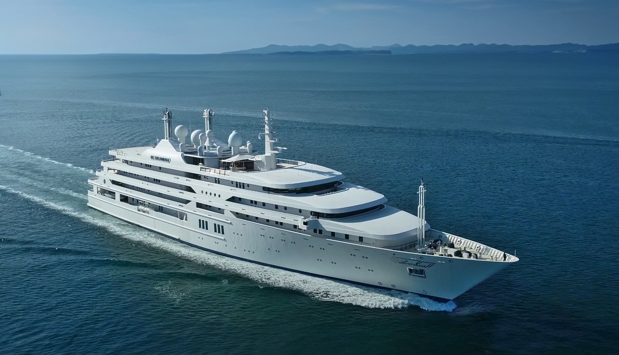 Al Salamah yacht, Lurssen